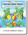 SC0296 Pool and Water Safety Coloring and Activity Book With Custom Imprint